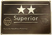 DEHOGA Hotelklassifizierung 2-Sterne Superior